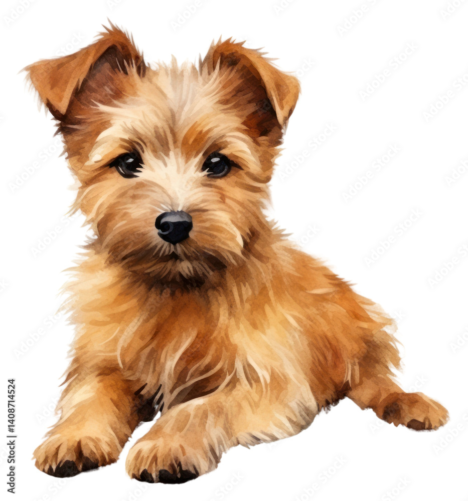 PNG Terrier puppy mammal animal.