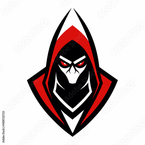 Free Download Assassin Mascot Logo Design Bold and Dynamic Esports & Gaming Branding Graphics - GFXLoad
