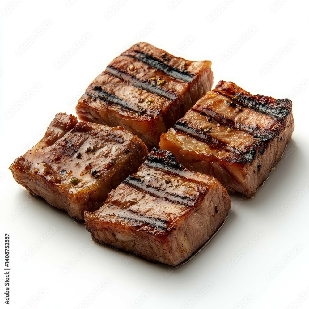 Savor the Flavor: A Close-Up of Exquisite Grilled Steaks, Perfect for Your Culinary Inspiration Savor the Flavor: A Close-Up of Exquisite Grilled Steaks, Perfect for Your Culinary Inspiration