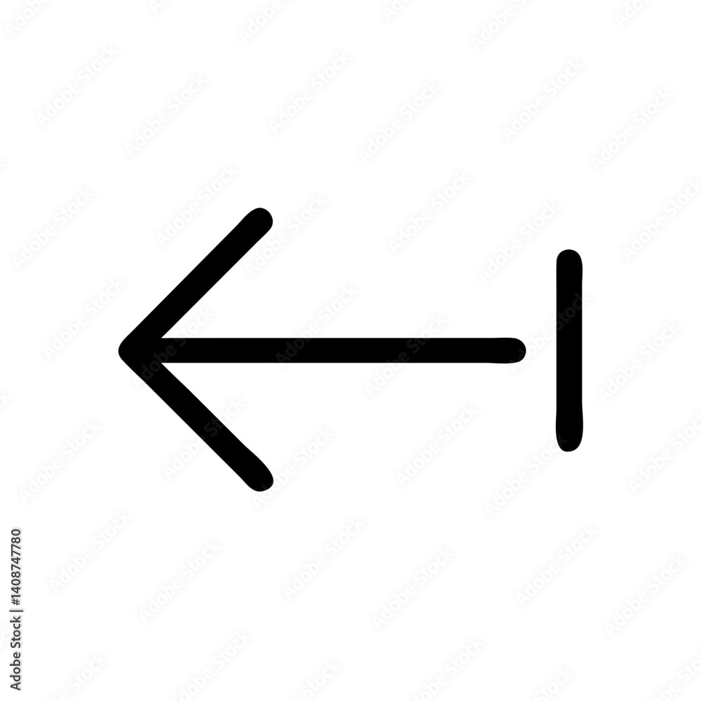 vector icon of an arrow sign vector icon of an arrow sign