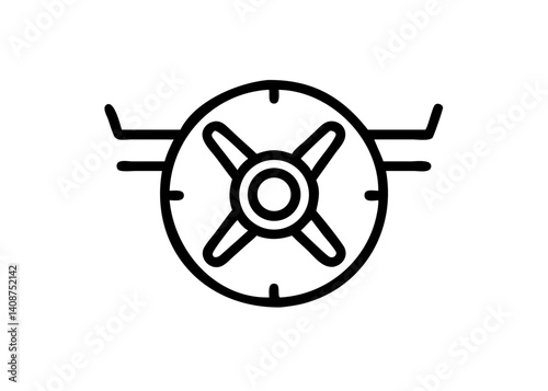 wheel. icon. 