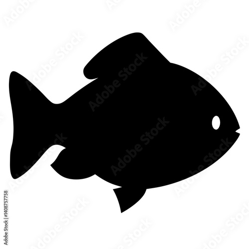 bolivian ram fish black silhouette of a moorish idol fish aquatic animal ocean life- simple black silhouette of a bolivian ram fish tropical sea life animal icon,