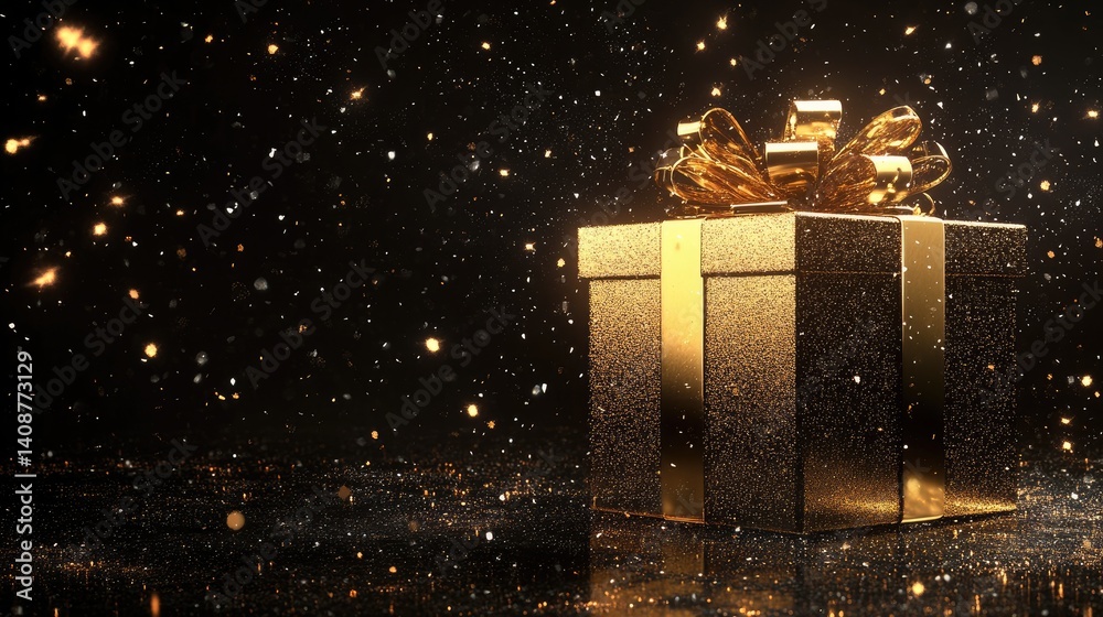 Luxurious Gold Gift Box