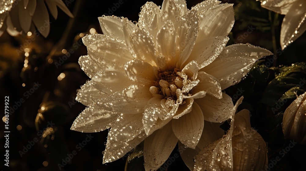 Dew-kissed Dahlia