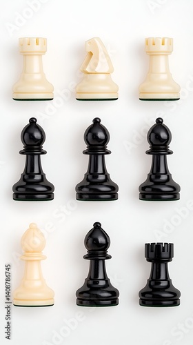 Wallpaper Mural Chess Pieces Arranged Torontodigital.ca