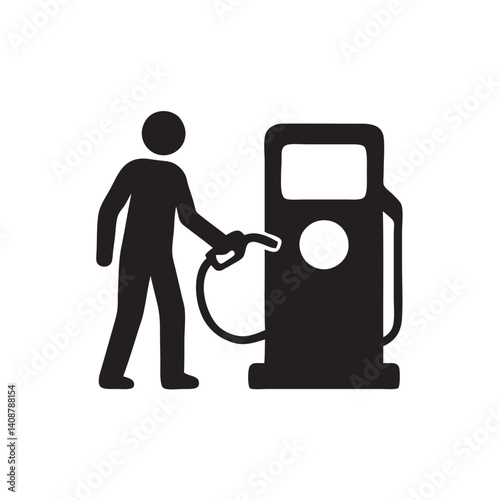 gas pump station