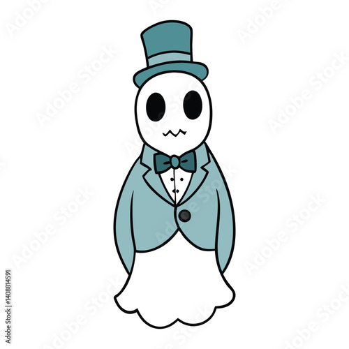 A Victorian ghost is a spectral figure from the 19th century, often seen in flowing gowns, haunting old manors, and embodying mystery, tragedy, and lingering sorrow.