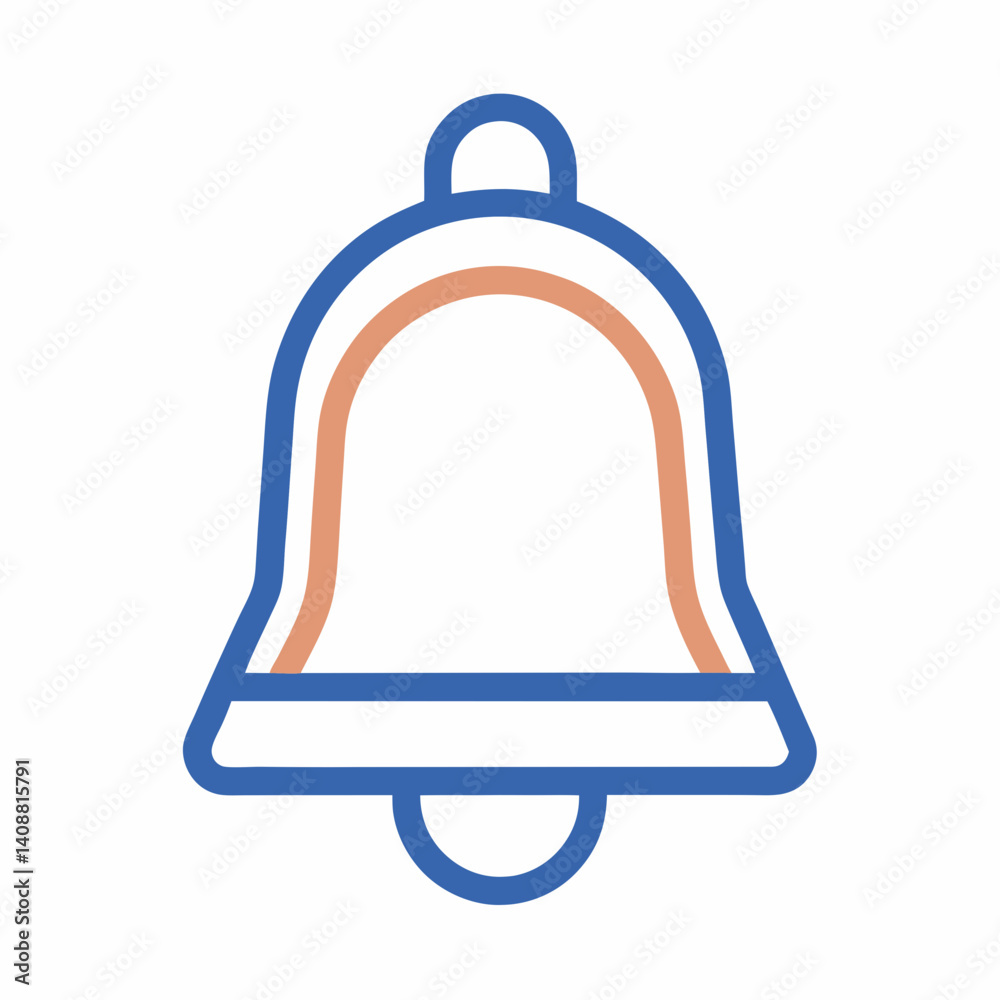vector illustration of a bell vector illustration of a bell