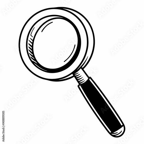 vector magnifying glass
