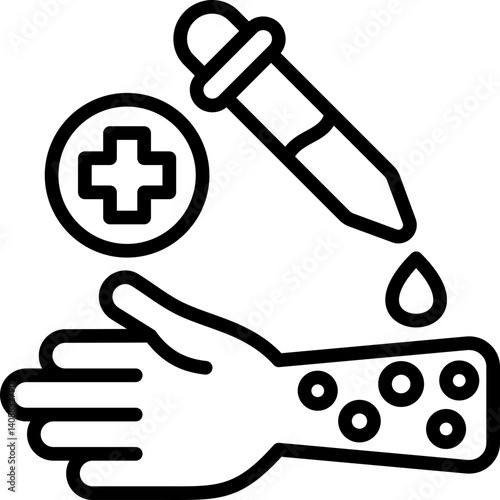 Allergy Test Icon