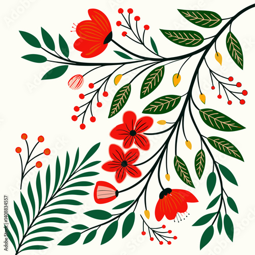 flower design vector file.