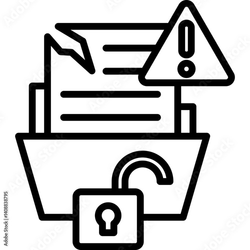 Data Breach Icon