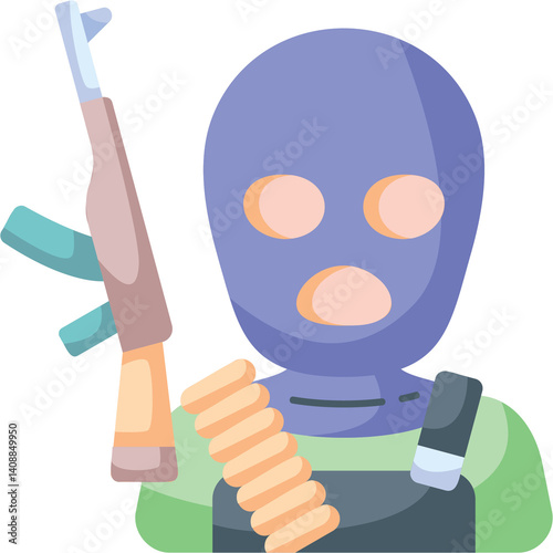 Terrorism Illustration
