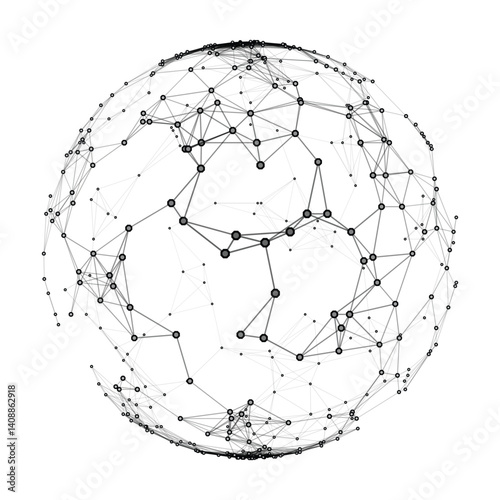 Celestial Sphere - Abstract Vector Art