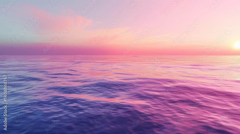 Obraz premium a calm gradient of complementary colors, photorealistic