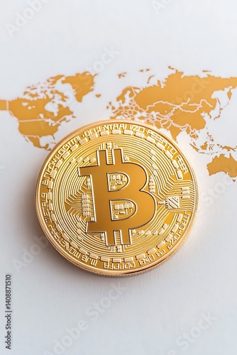 Bitcoin Global Cryptocurrency photo