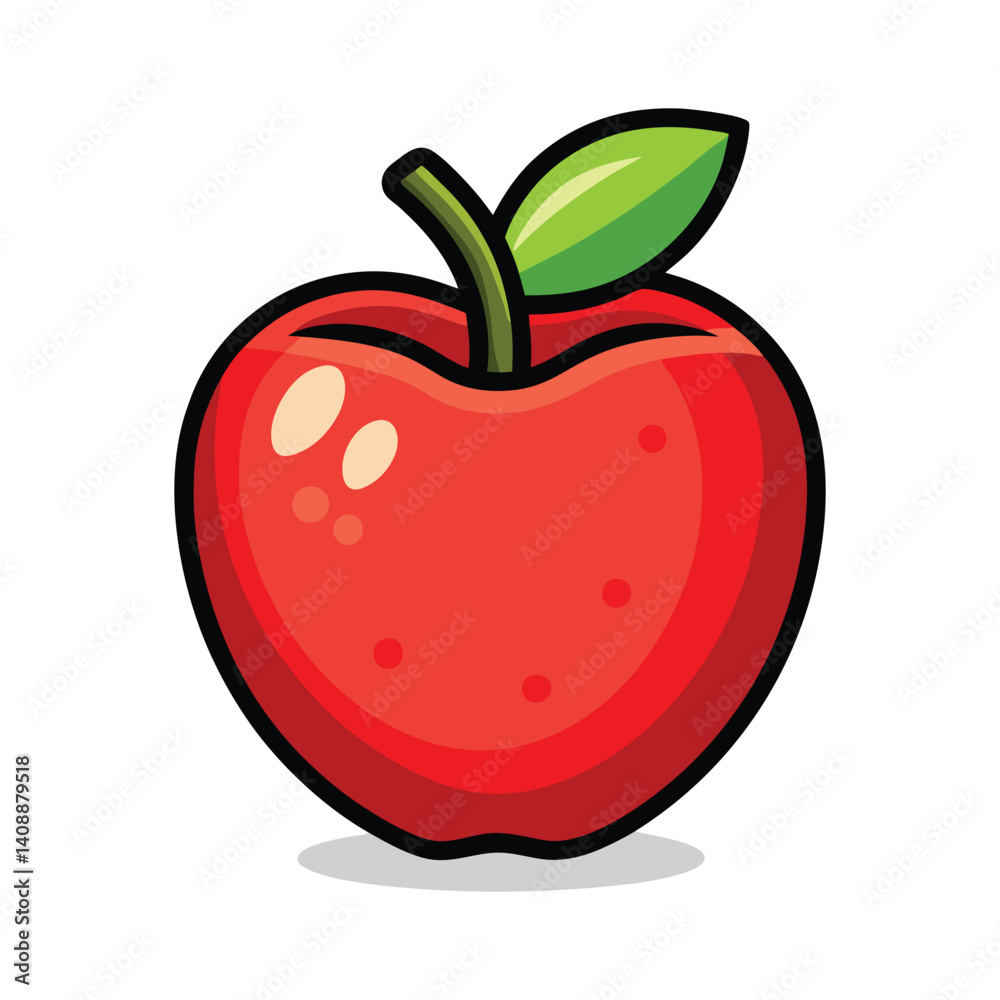 red apple vector illustration red apple vector illustration