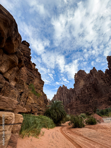 wadi disa wonders of saudi arabia uniqe and beautiful place  