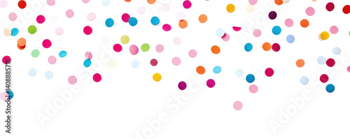 PNG Party confetti border background white white background.