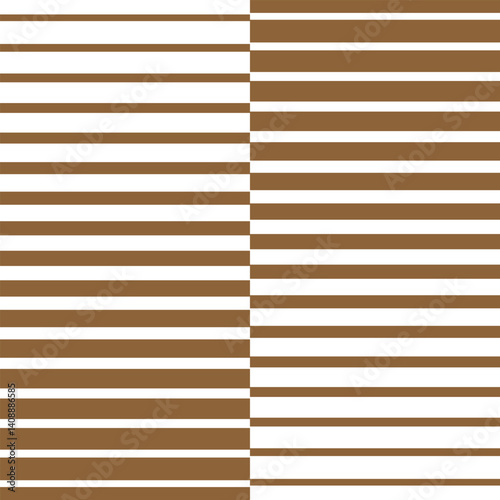 simple brown big to small line pattern design.
