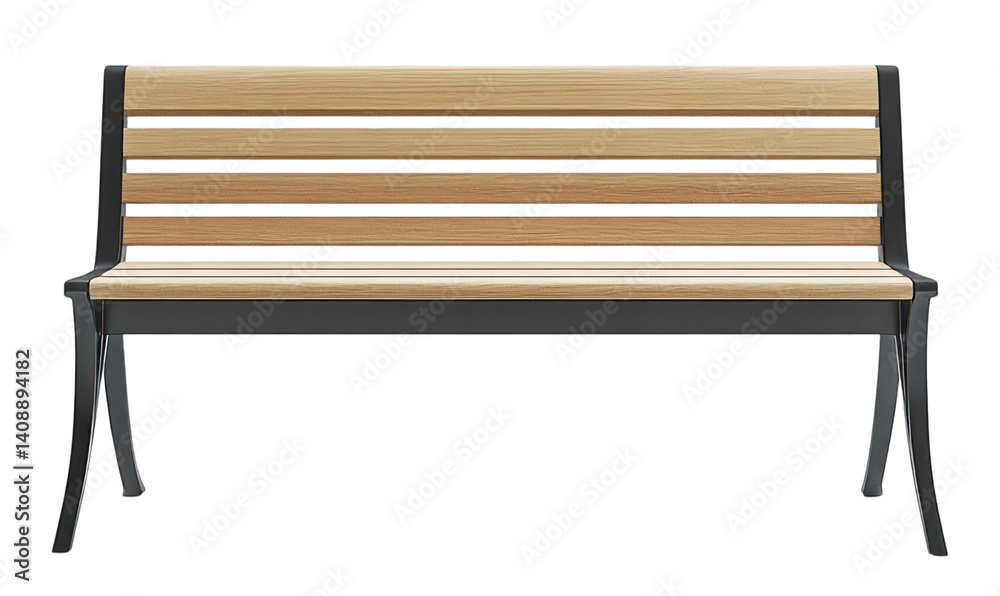 PNG Bench furniture modern minimalist.