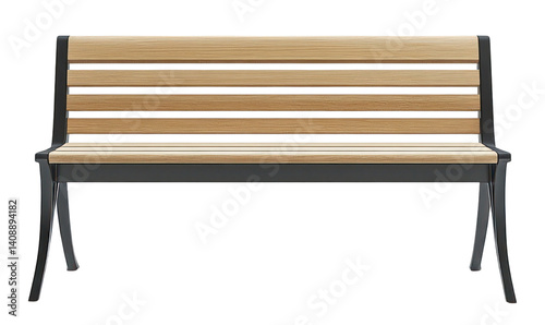 PNG Bench furniture modern minimalist.
