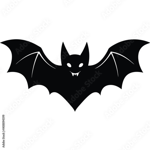 halloween bat isolated on a white background