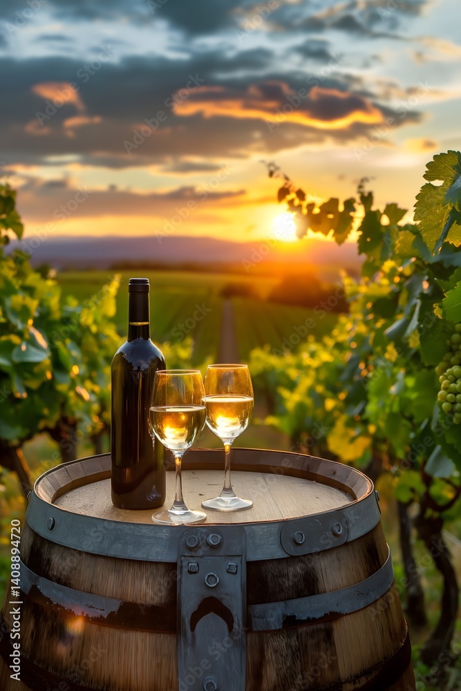 Wine Tasting at Sunset Vineyard