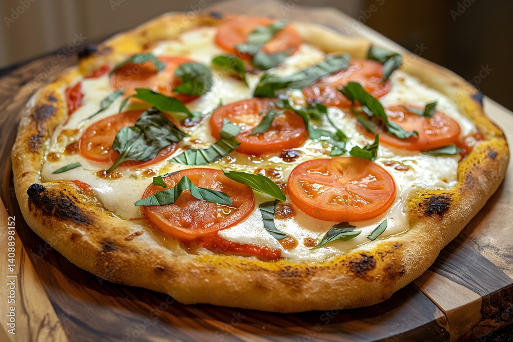 Delicious Homemade Margherita Pizza