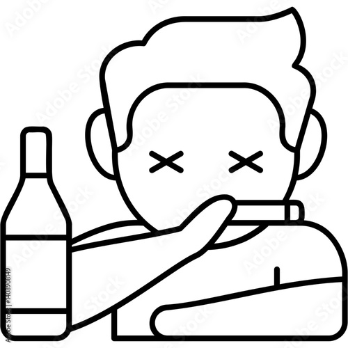 Alcoholism Icon
