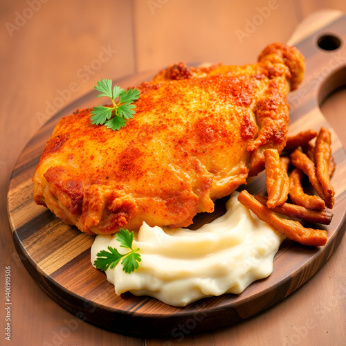 grilled chicken breast with vegetables