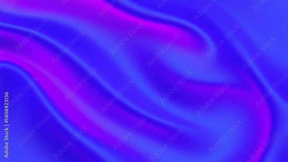 Obraz premium A luxurious abstract background dominated by a deep ,Electric Blue (leans blue)with pink, hue, reminiscent of a clear night sky, with subtle, soft folds and gentle sheen