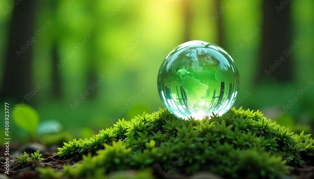 Crystal ball on moss with icons in green forest - environment esg concept, ecology and sustainable environment of the world. Eco-friendly green business. ecology, earth day, csr and net zero
Crystal ball on moss with icons in green forest - environment esg concept, ecology and sustainable environment of the world. Eco-friendly green business. ecology, earth day, csr and net zero