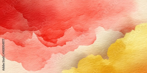 Vibrant abstract watercolor art creative studio digital artwork colorful environment artistic perspective expression of emotion