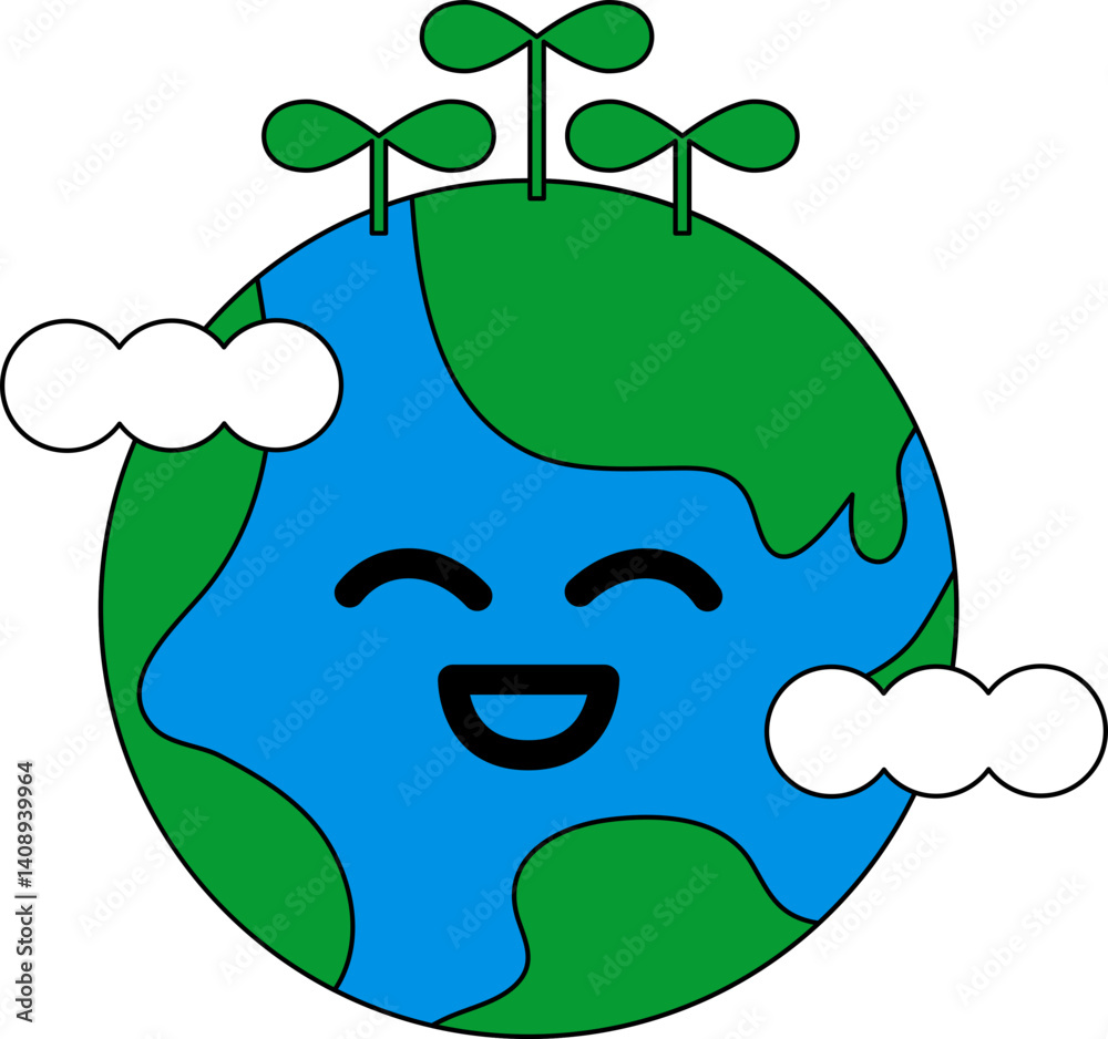 Fototapeta premium 깨끗한지구