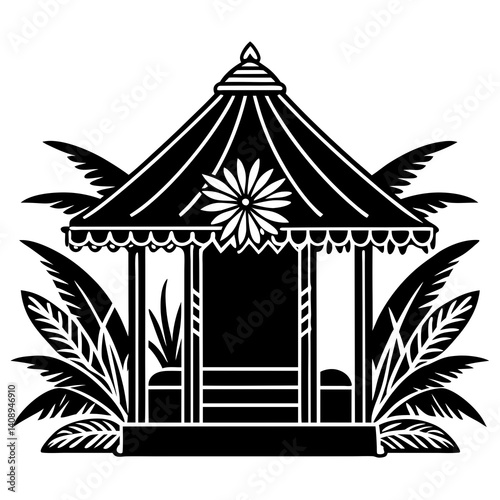 circus tent vector illustration