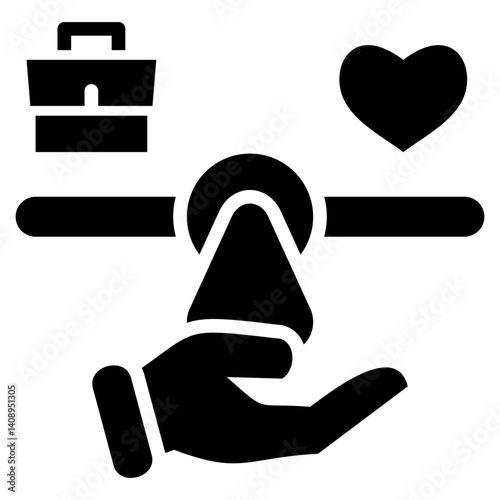 Work Life Balance Icon