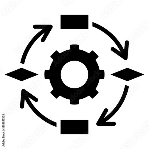 Process Diagram Icon