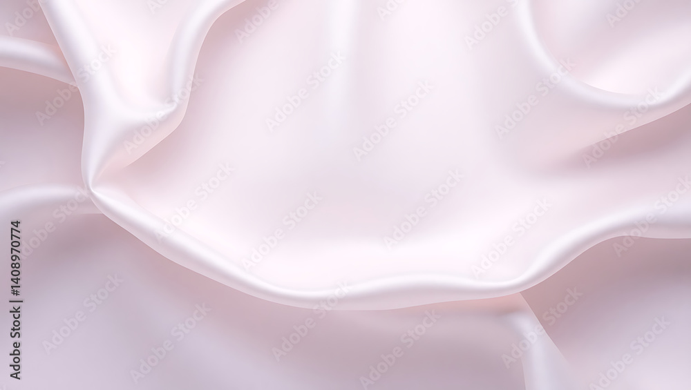 Naklejka premium Luxurious Lilac Silk Fabric Texture: Elegant, Glossy & Smooth Background for Fashion and Home Decor