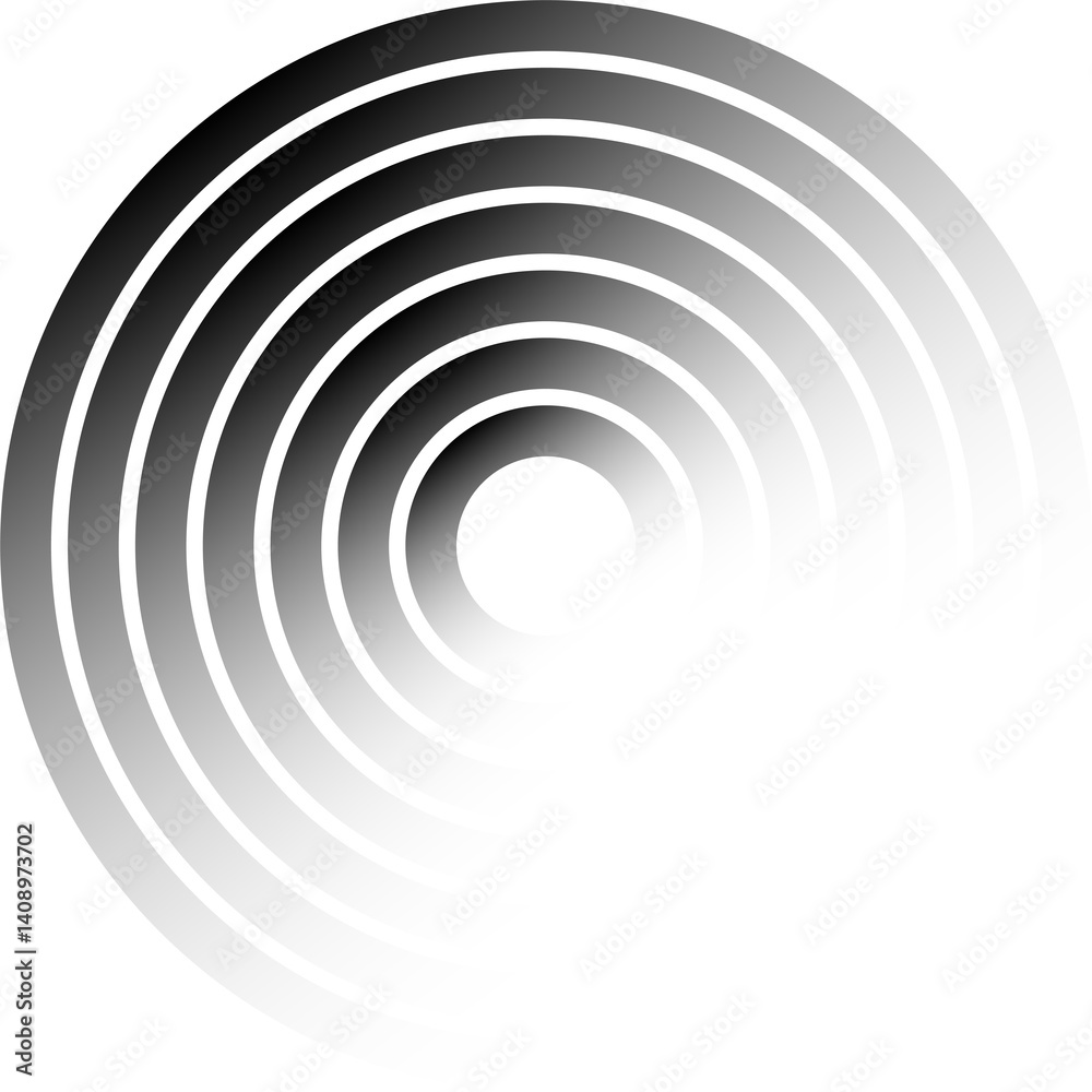 Circle lines gradient. Creative design Circle lines gradient. Creative design