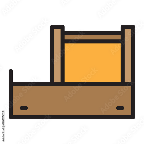 Beekeeping Toolbox Vector Filled Icon Design