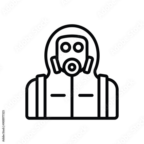 hazmat icon vector design template simple and clean
