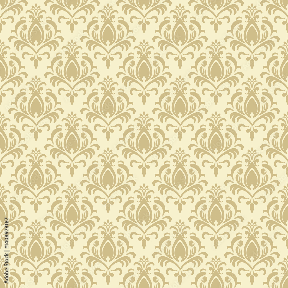 Elegant Damask Seamless Pattern for Wallpaper, Fabric, Branding, Packaging, Invitations, Wedding, Home Decor Design Elegant Damask Seamless Pattern for Wallpaper, Fabric, Branding, Packaging, Invitations, Wedding, Home Decor Design