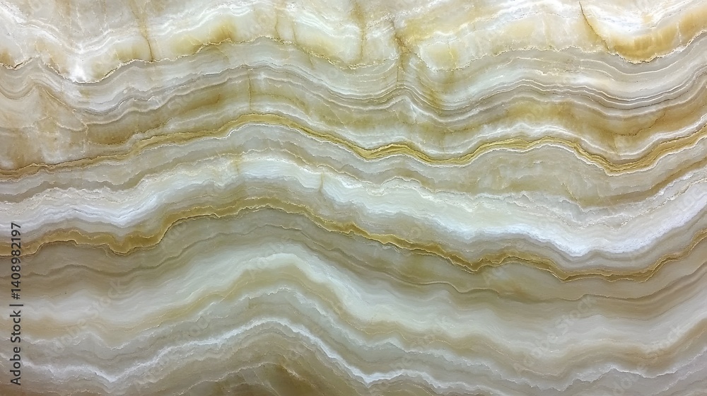 Fototapeta premium Abstract Beige and Gold Onyx Marble Texture Background
