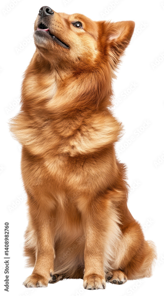 Fototapeta premium PNG Chow Chow dog background animal.