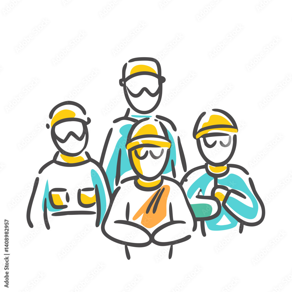 emergency response team icon, emergency response team vector illustration-simple illustration of emergency response team, perfect for emergency response team logos and icons emergency response team icon, emergency response team vector illustration-simple illustration of emergency response team, perfect for emergency response team logos and icons