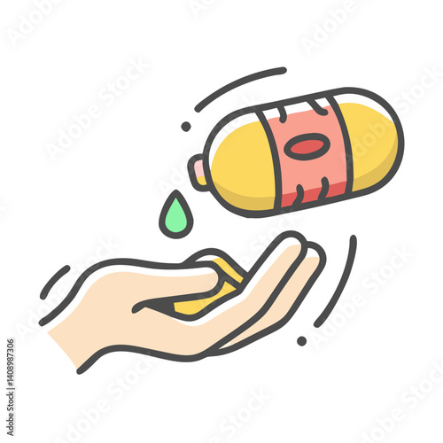 pain reliever icon, pain reliever vector illustration-simple illustration of pain reliever, perfect for pain reliever logos and icons