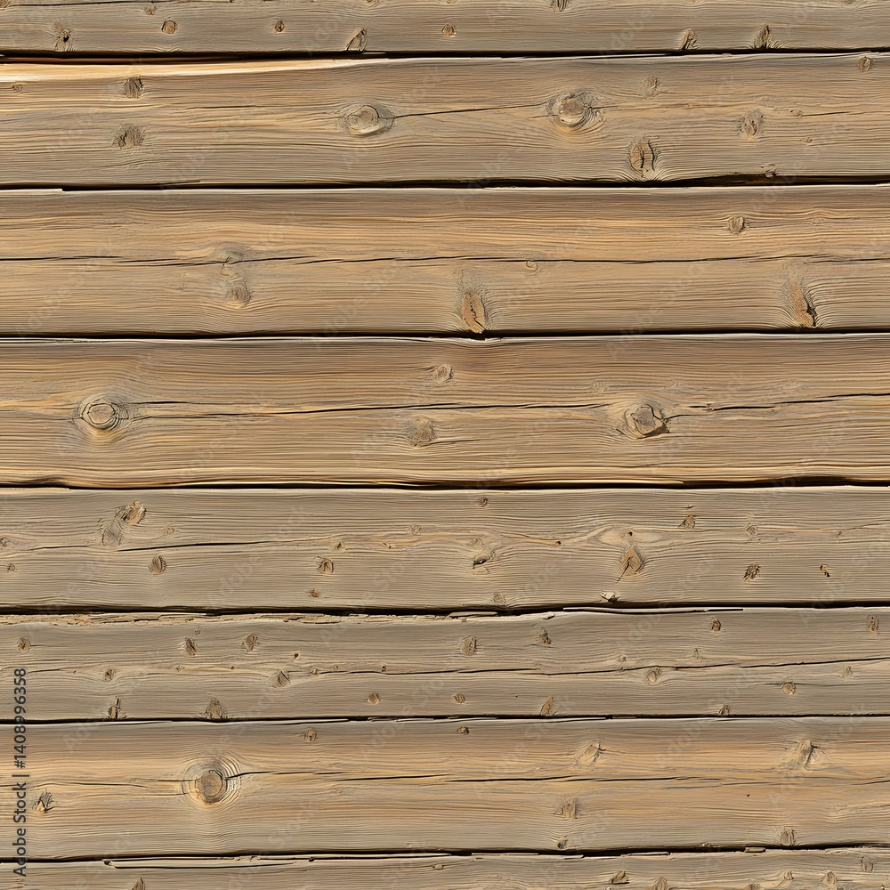 Naklejka premium Rustic Weathered Wooden Planks Texture Background