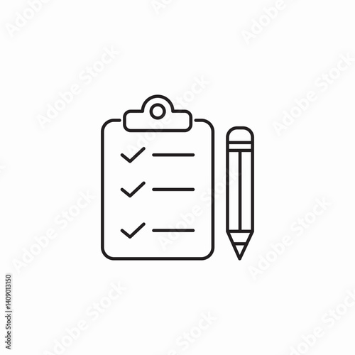 list fill icon sign vector