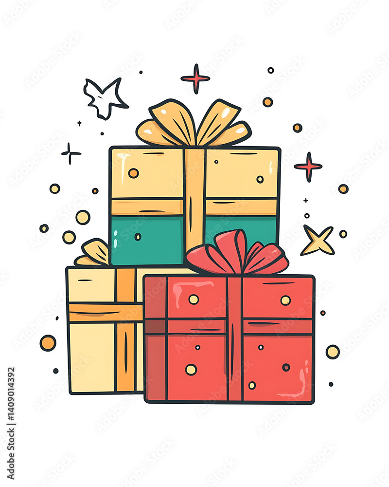 Online shopping, digital selling, ecommerce process, and customer experience through modern illustrated scenes on white background.